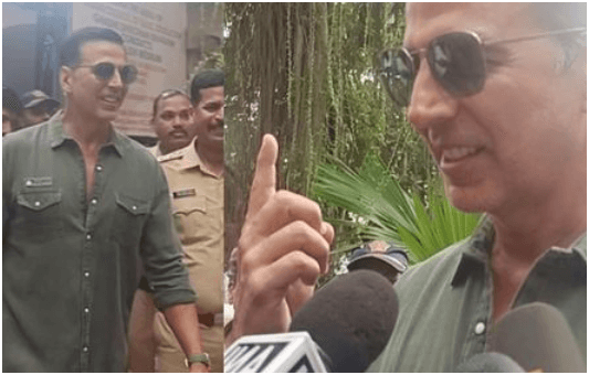 Akshay Kumar Casts His Vote for the First Time After Gaining Indian Citizenship.