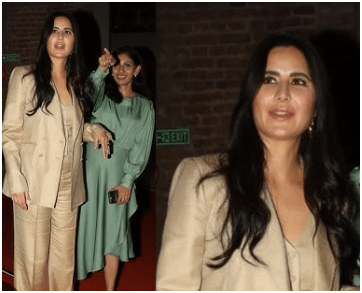 Katrina Kaif Dazzles at Mumbai Event: Fans Celebrate the 'Stunning Lady Boss' Interaction with Paparazzi