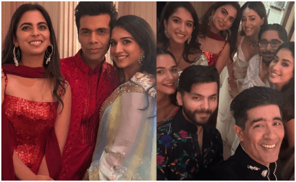 Glamour and Celebration: Inside Manish Malhotra's Star-Studded Diwali Bash for Isha Ambani