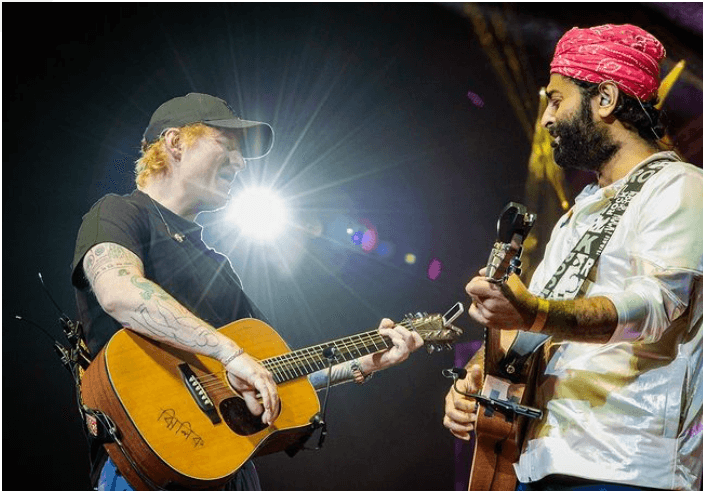 Arijit Singh and Ed Sheeran’s Stunning 'Perfect' Duet Surprises Fans at London Concert: Watch the Magical Performance